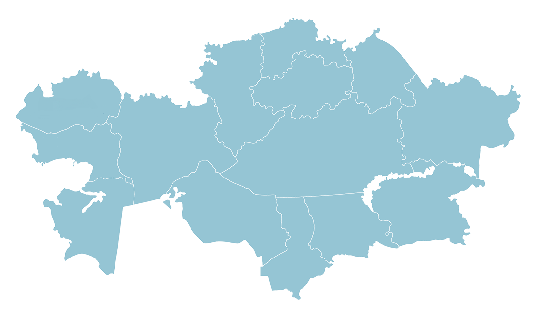 Карта казахстана с городами и поселками. Казахстан на карте. Региональная карта Казахстана. Карта Казахстана контур. Карта регионов Казахстана.