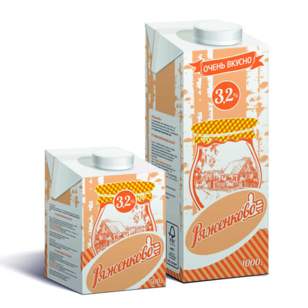 «Ряженково», ТВА, 1000 г, 500 г