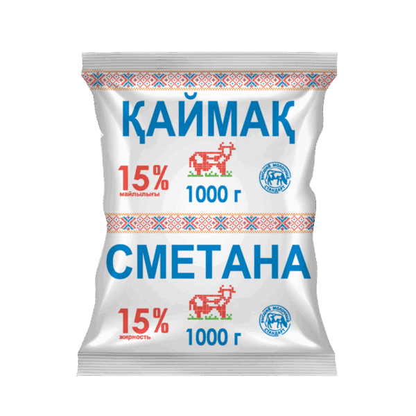 Сметана TFA в упаковке 1000 г, натуральная сметана с мягким вкусом